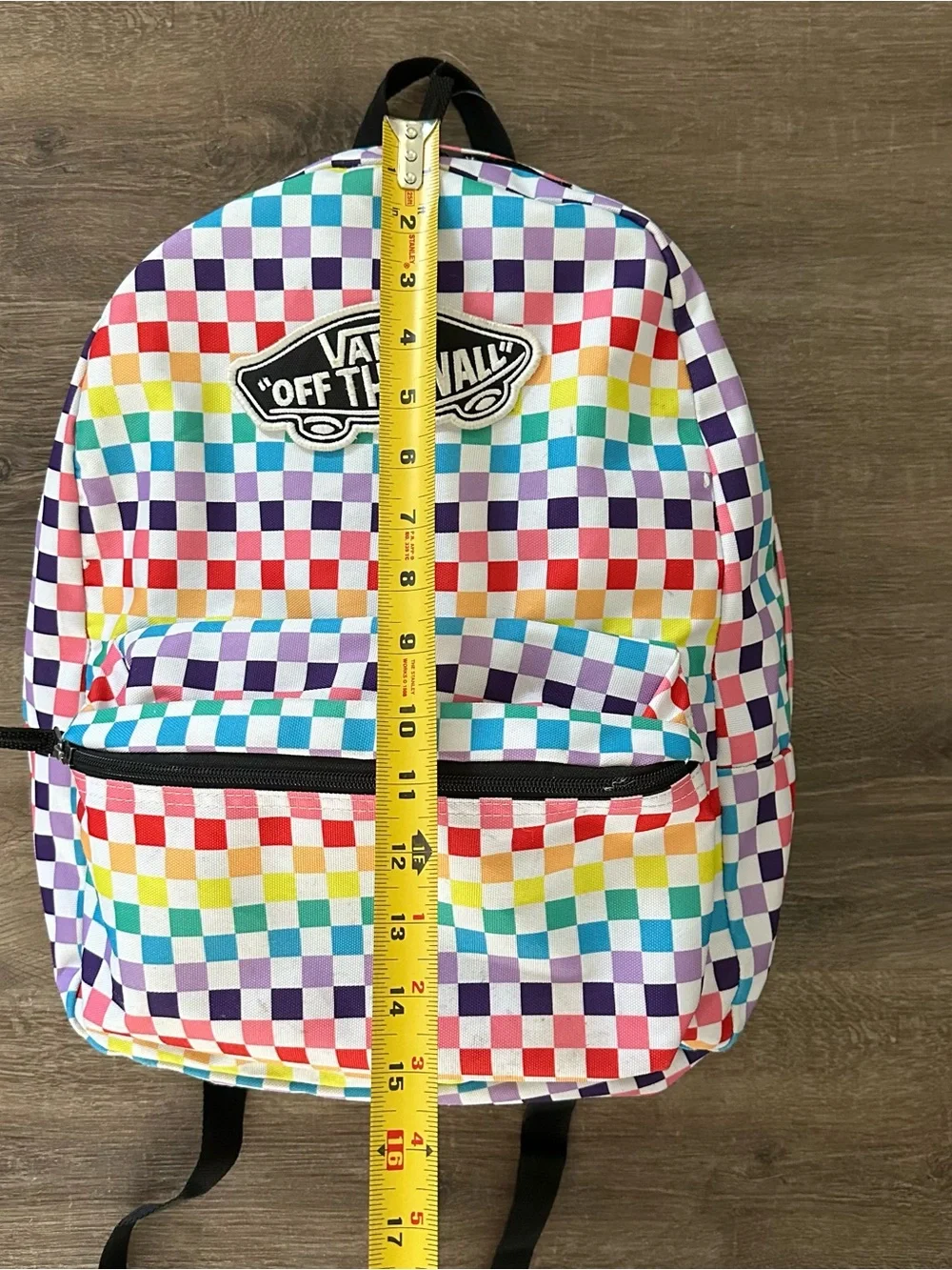 Vans Off The Wall Realm Backpack Checker Bloc
